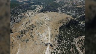 An overhead view of Blaundos