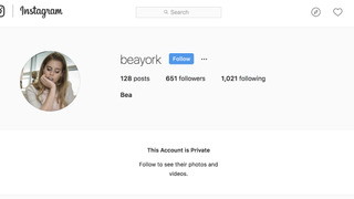 Princess Beatrice has a secret Instagram account.