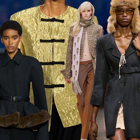 models wearing fall jacket trends