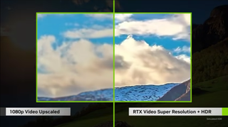 RTX Video HDR in action