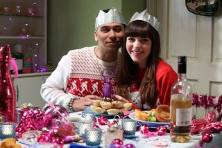 EastEnders' Poppy and Fatboy hope for happy ending