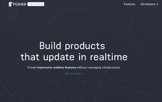 Pusher homepage