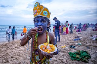 ‘Kulasai Dasara’ by Udayan Sankar Pal. Highly Commended, Champagne Taittinger Food for Celebration category