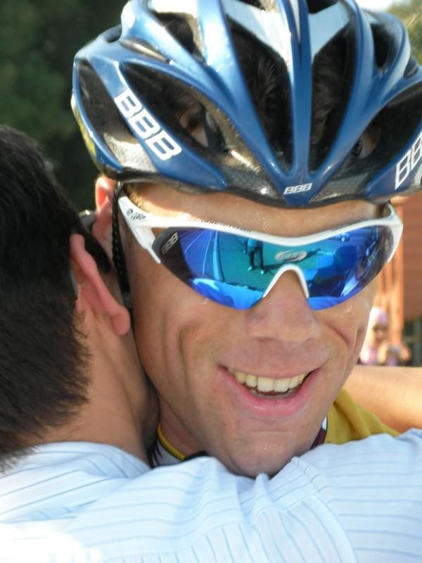 Mol celebrates winning the overall