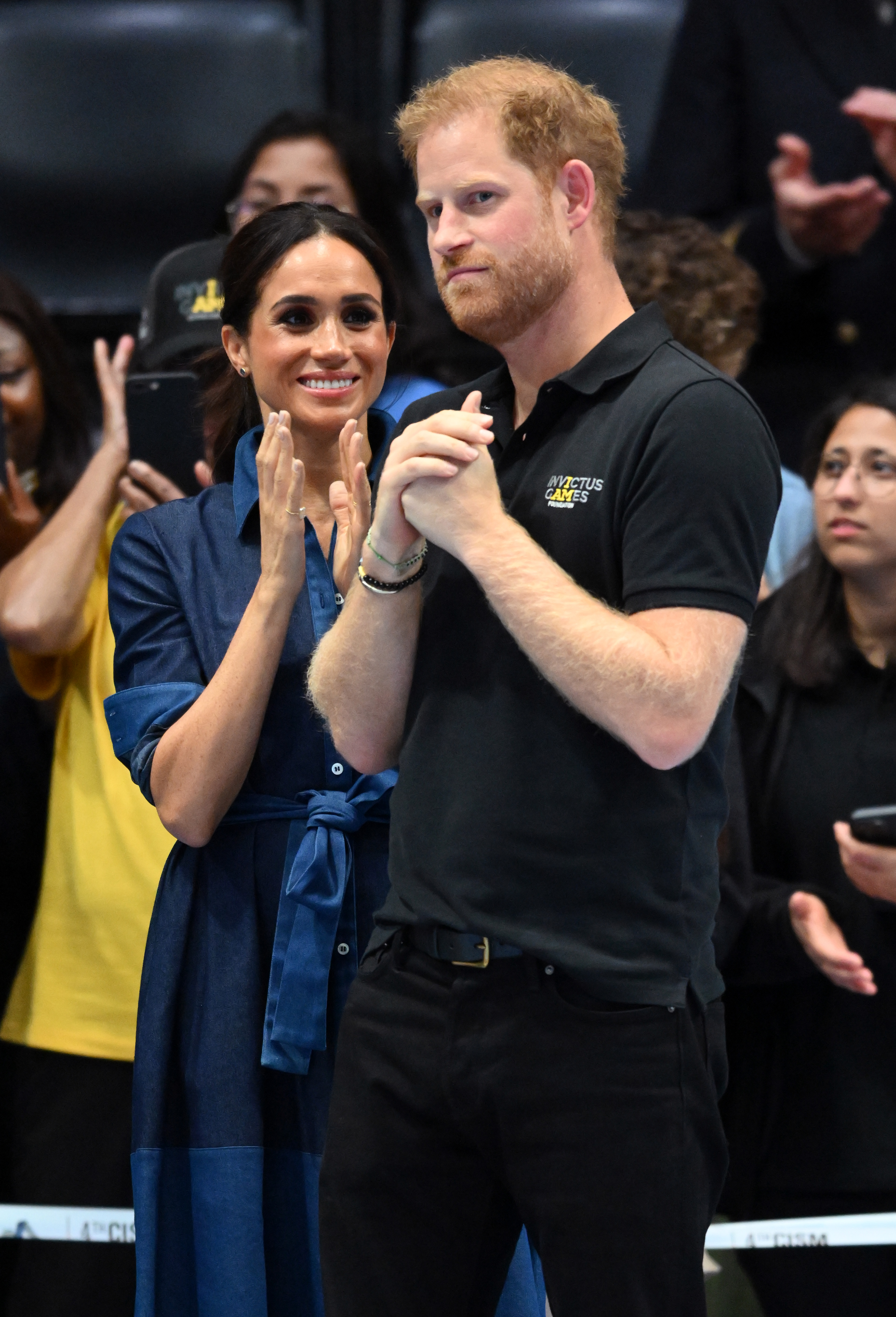 Prince Harry and Meghan Markle in love at the Invictus Games 2023