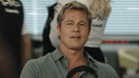 Brad Pitt in F1.