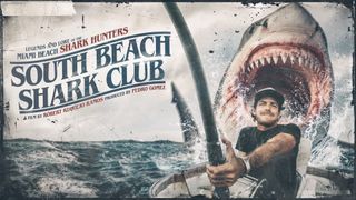 The poster for new documentary, South Beach Shark Club