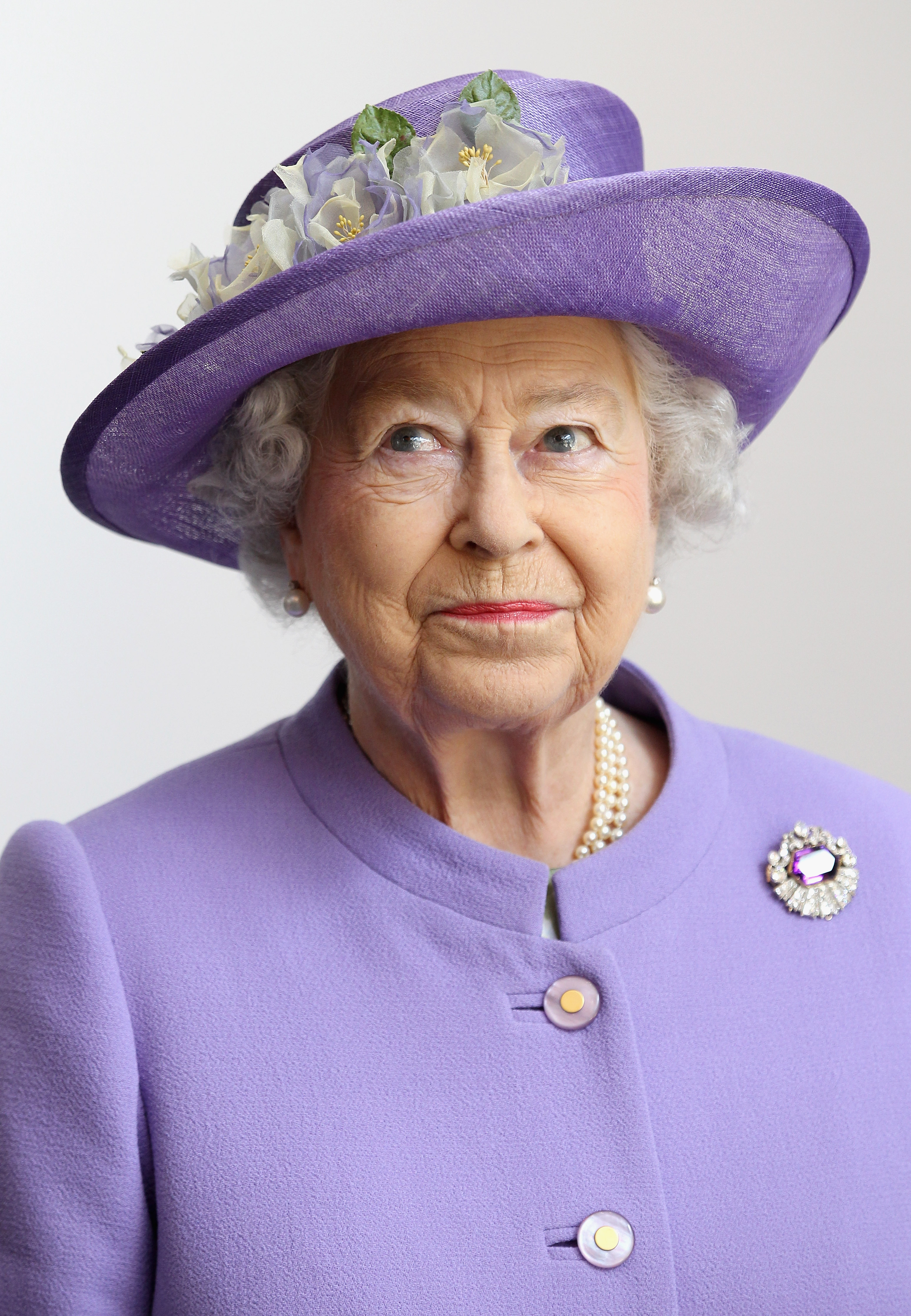 Queen Elizabeth II on June 14, 2012 in Stevenage, England.