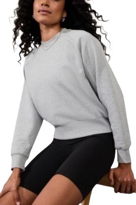 Athleta Easy Fleece Crew Sweatshirt