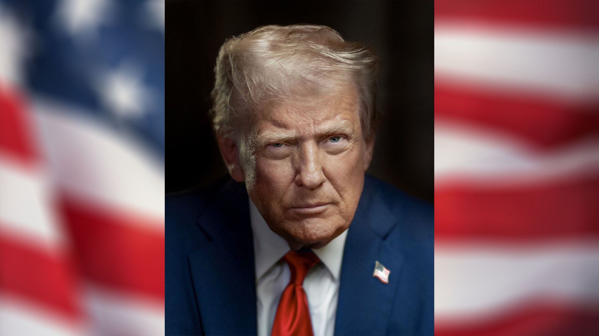 Trump&#039;s new June 2025 Presidential Portrait