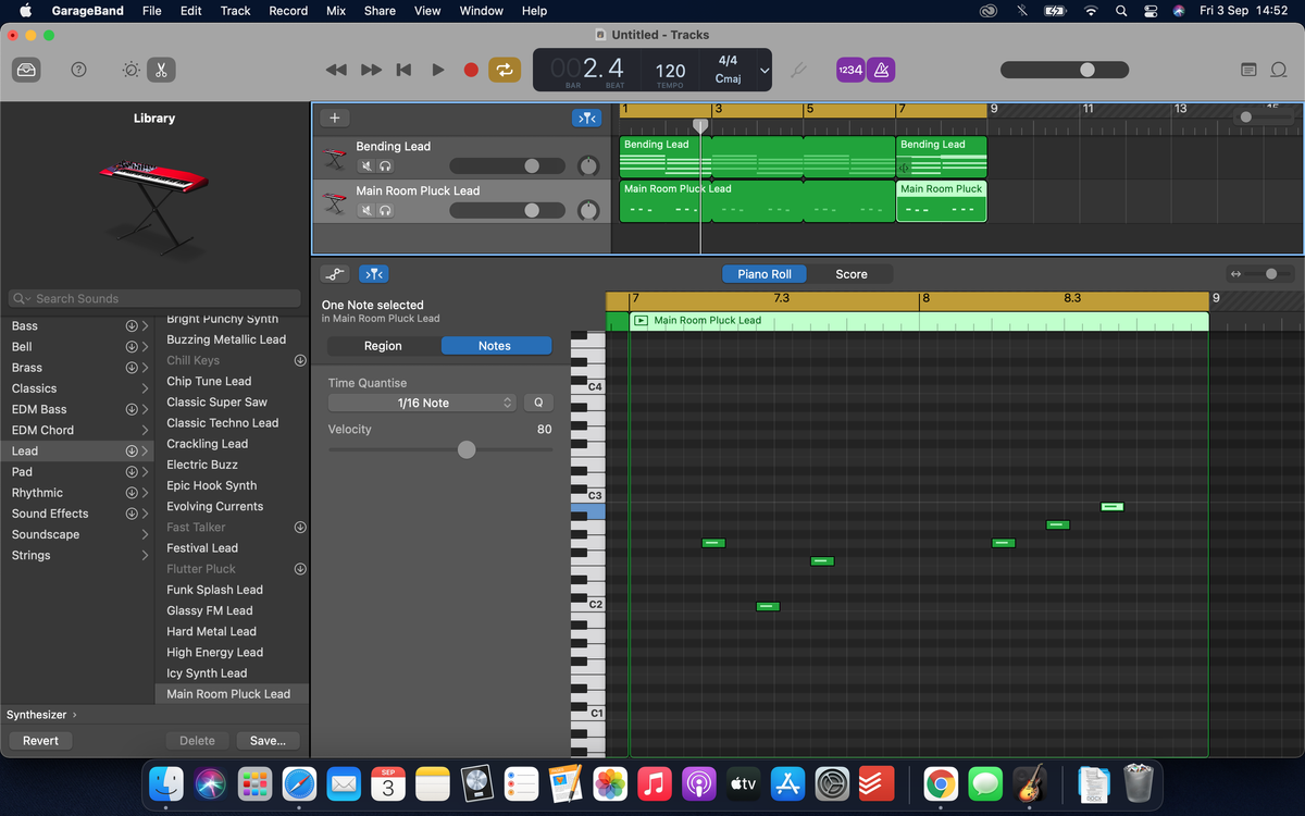 DAW basics How to program a chord progression and synth melody in GarageBand MusicRadar