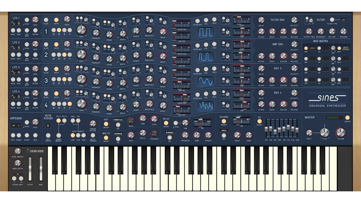 Cherry Audio’s new Sines synth plugin promises to bend waveforms to its ...
