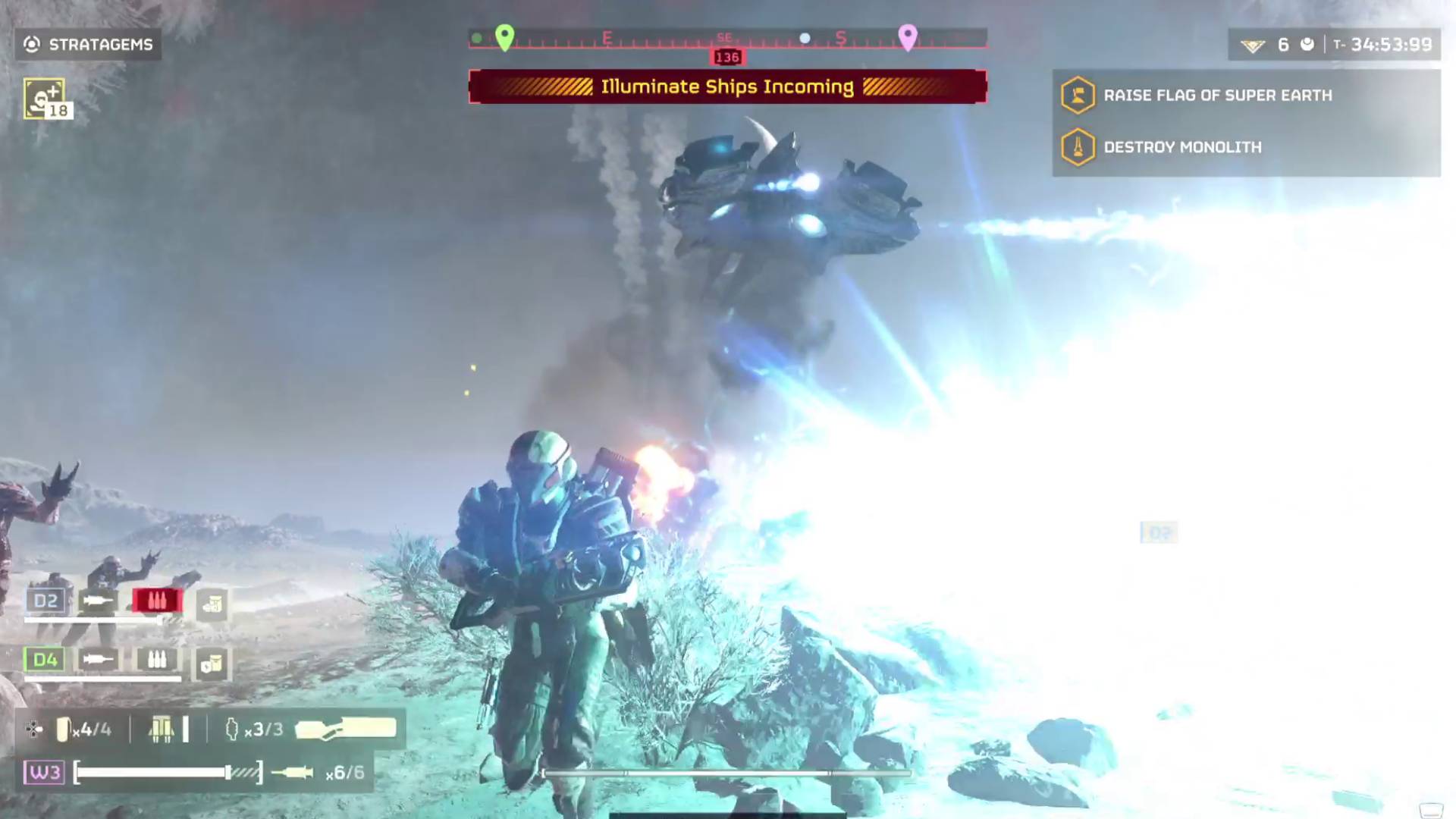 Helldivers 2 Galactic Emergency update illuminate stingray firing