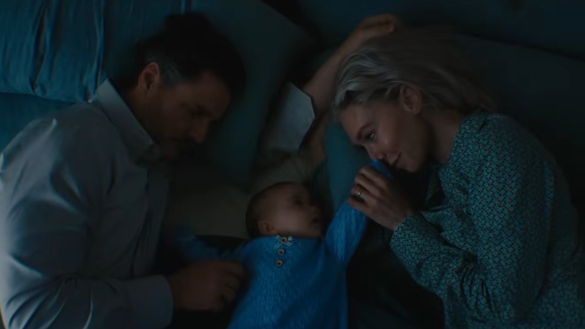 Reed Richards, Franklin, and Sue Storm in Fantastic Four