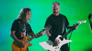 Kirk Hammett and james Hetfield