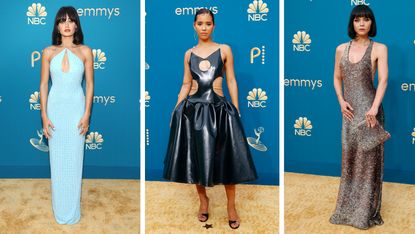 Jasmin Savoy Brown on the Emmys red carpet