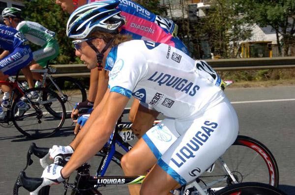 Danilo Di Luca during the race