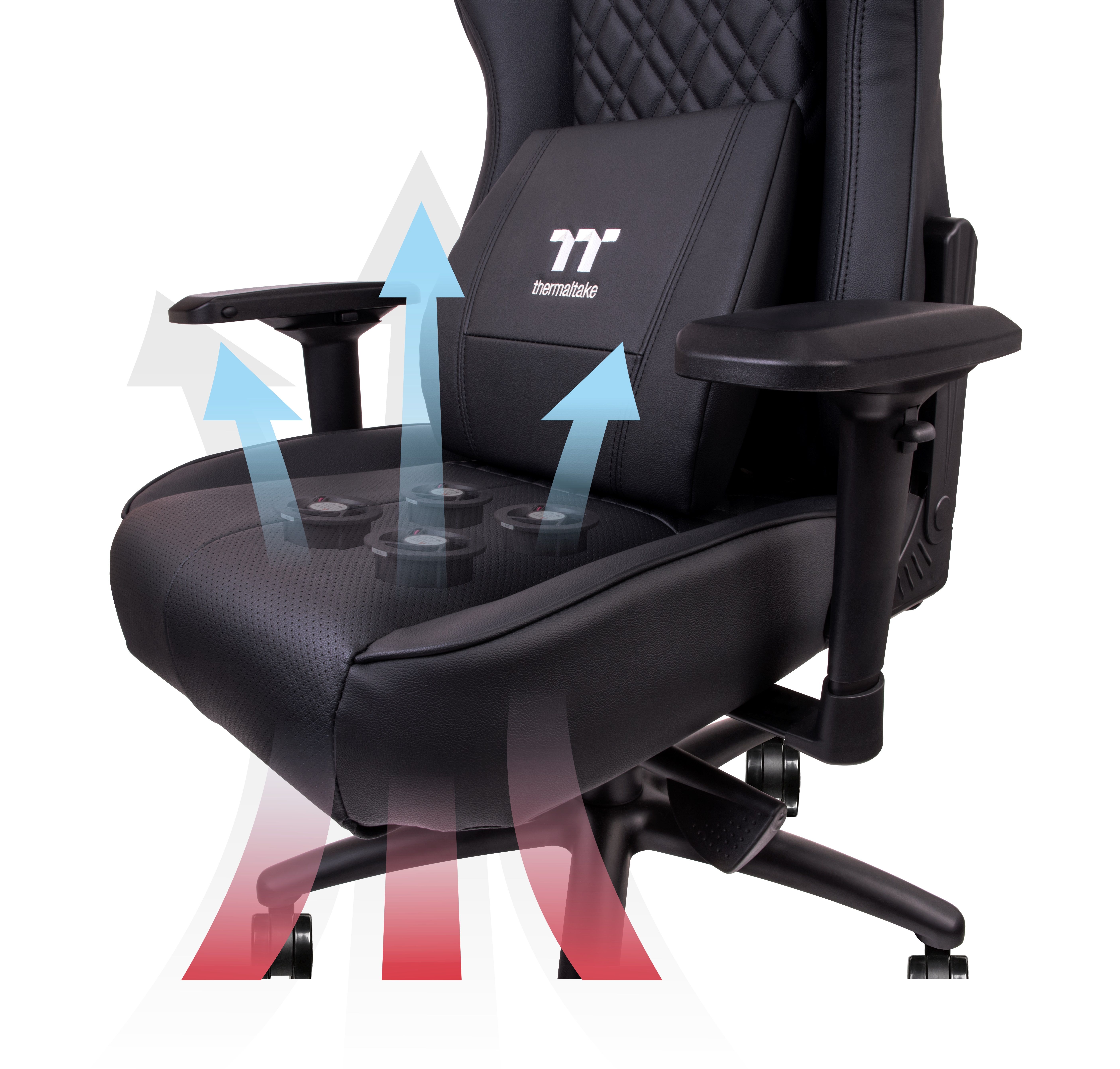 This gaming chair has feature to keep you cool while gaming
