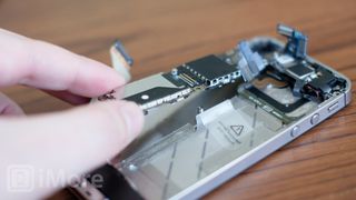 Remove the logic board on a CDMA iPhone 4