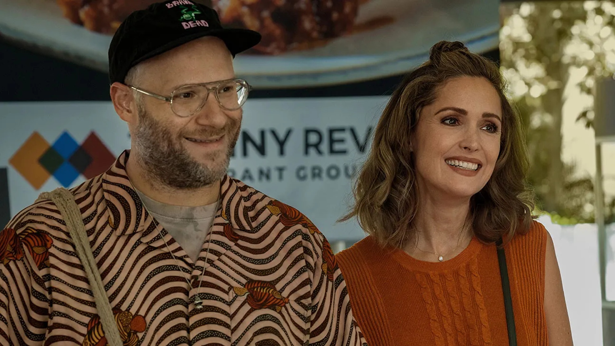Seth Rogen and Rose Byrne in Platonic