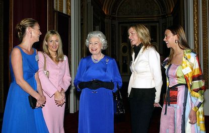 In March 2004, she hosted Buckingham Palace's first women-only event, "Women of Achievement."
