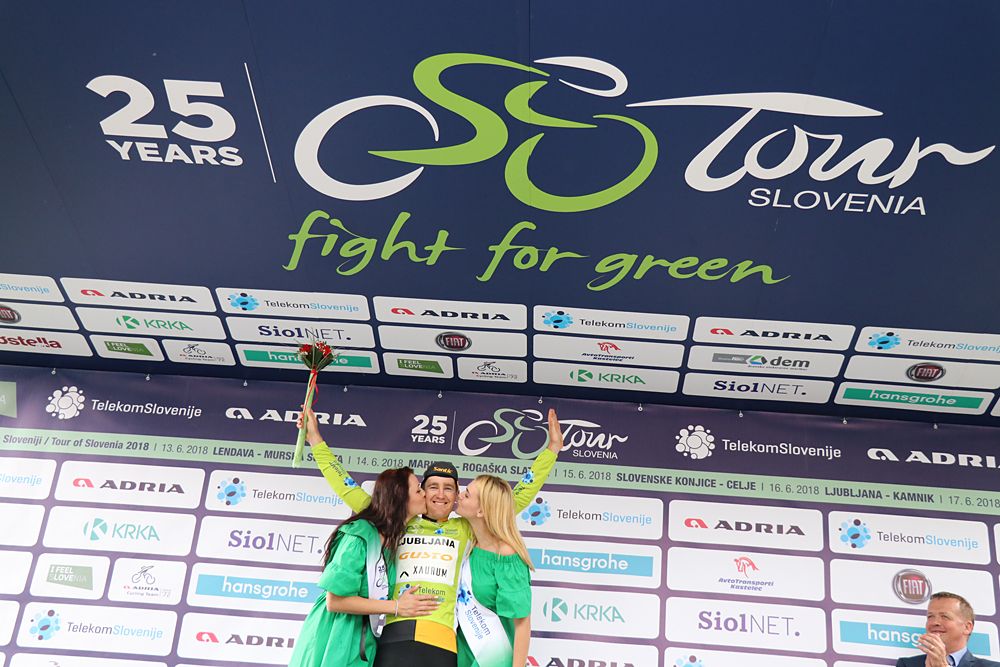 Ben Hill leads the overall at Tour de Slovenie after stage 2