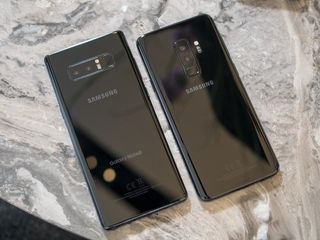 Samsung Galaxy Note 8 and Galaxy S9+