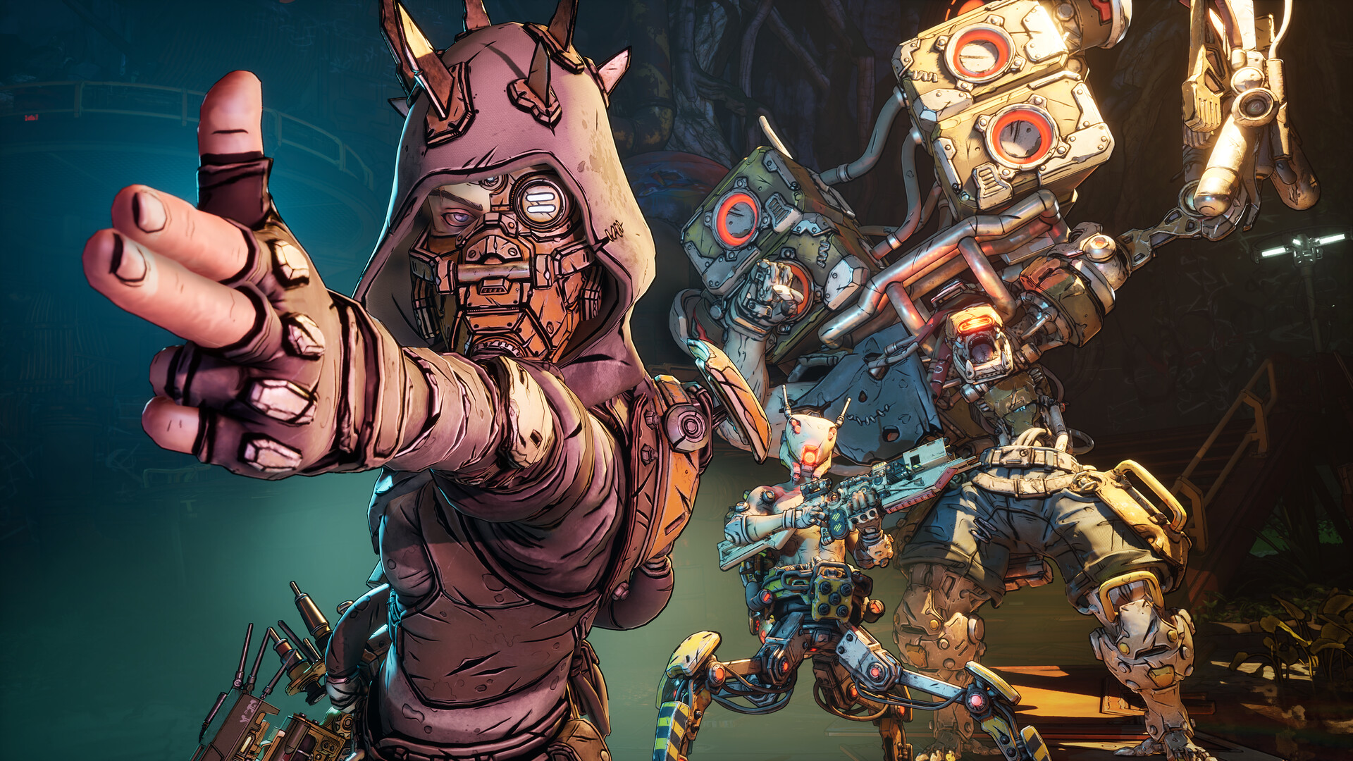An official screenshot of a character in Borderlands 4.