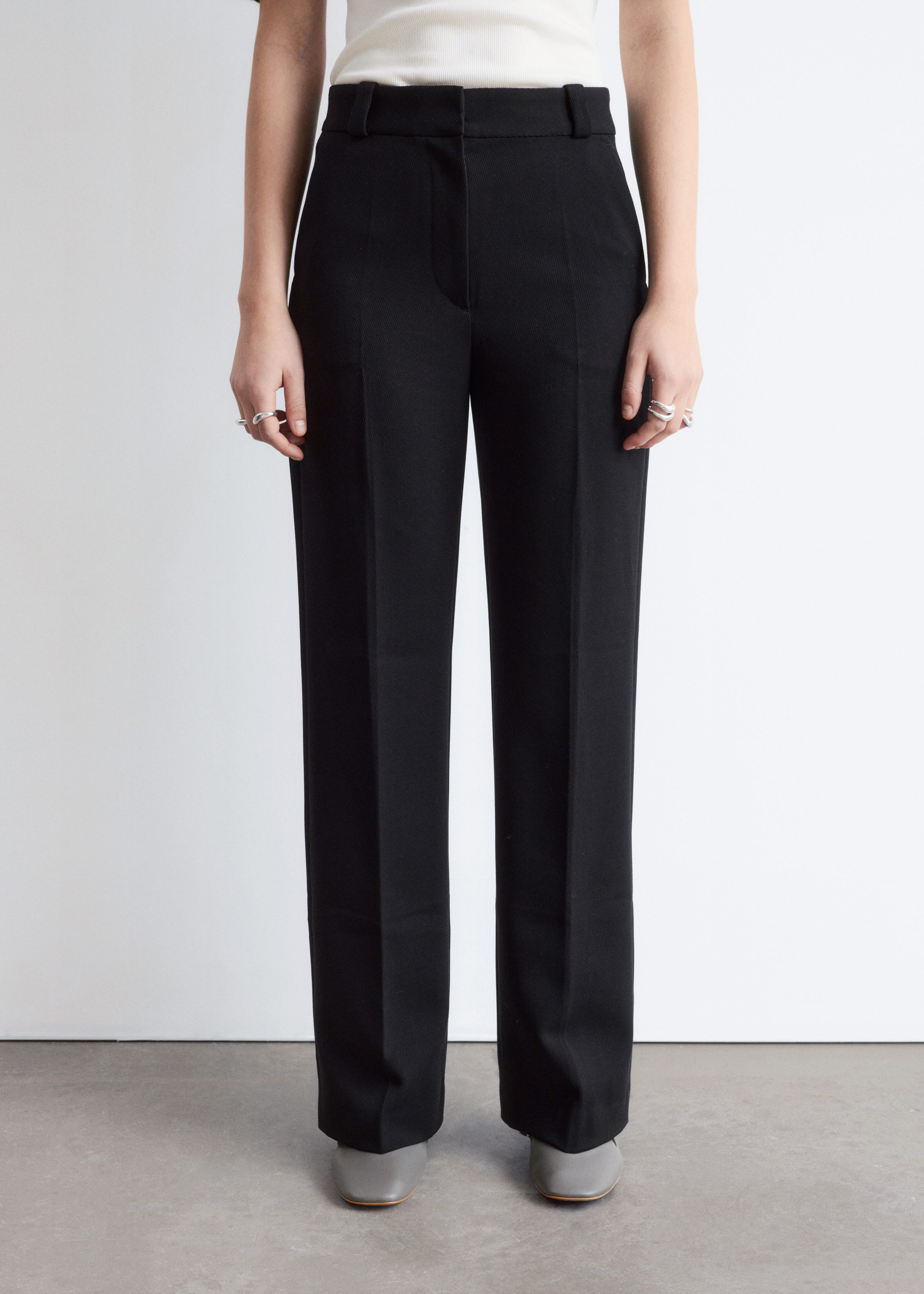 Press-Crease Trousers