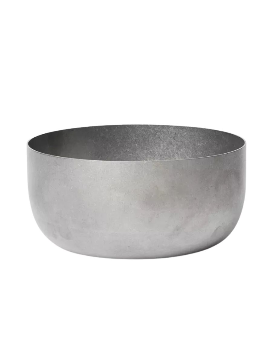 FERM LIVING, Tumbled Texture Stainless-Steel Bowl