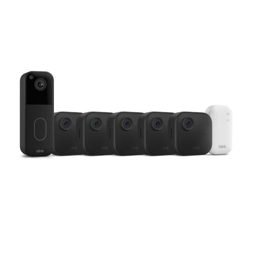 Video Doorbell + Outdoor 4,  5 Camera System + sync module