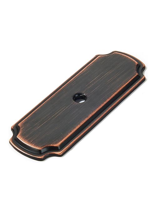 Oil Rubbed Bronze 10-Pack Cabinet Backplate