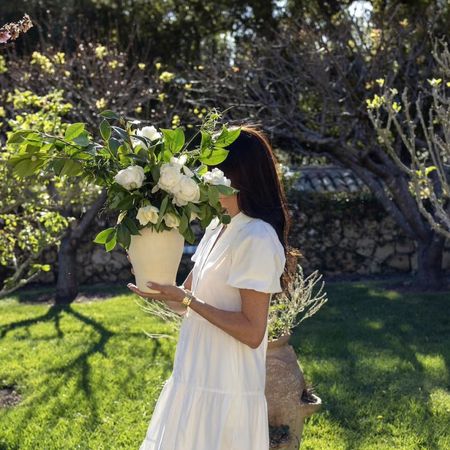 Meghan Markle white dress wellies