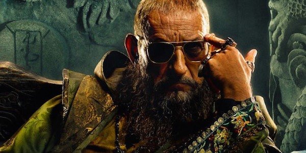 Ben Kingsley as the mandarin in Iron Man 3