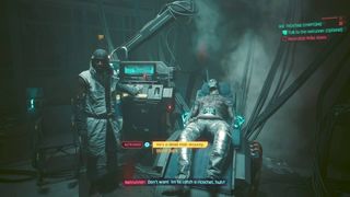 Cyberpunk 2077 Phantom Liberty Treating Symptoms NetWatch agent Alan and Netrunner Milko