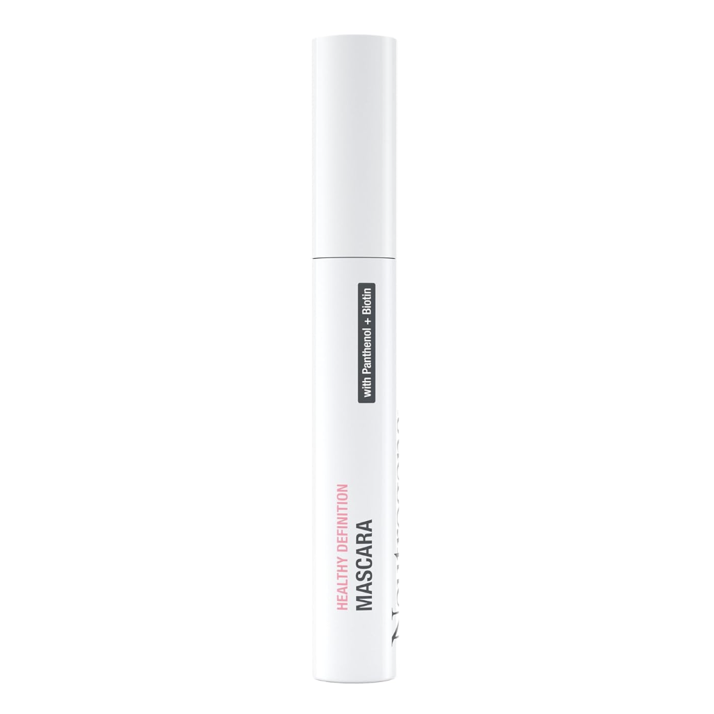 Neutrogena Healthy Definition Mascara - Defines, Lifts, Curls, Lengthens & Volumizes Lashes - Dual-Sided Mascara Comb + Brush for Natural Application - Black Brown, 0.27 Oz