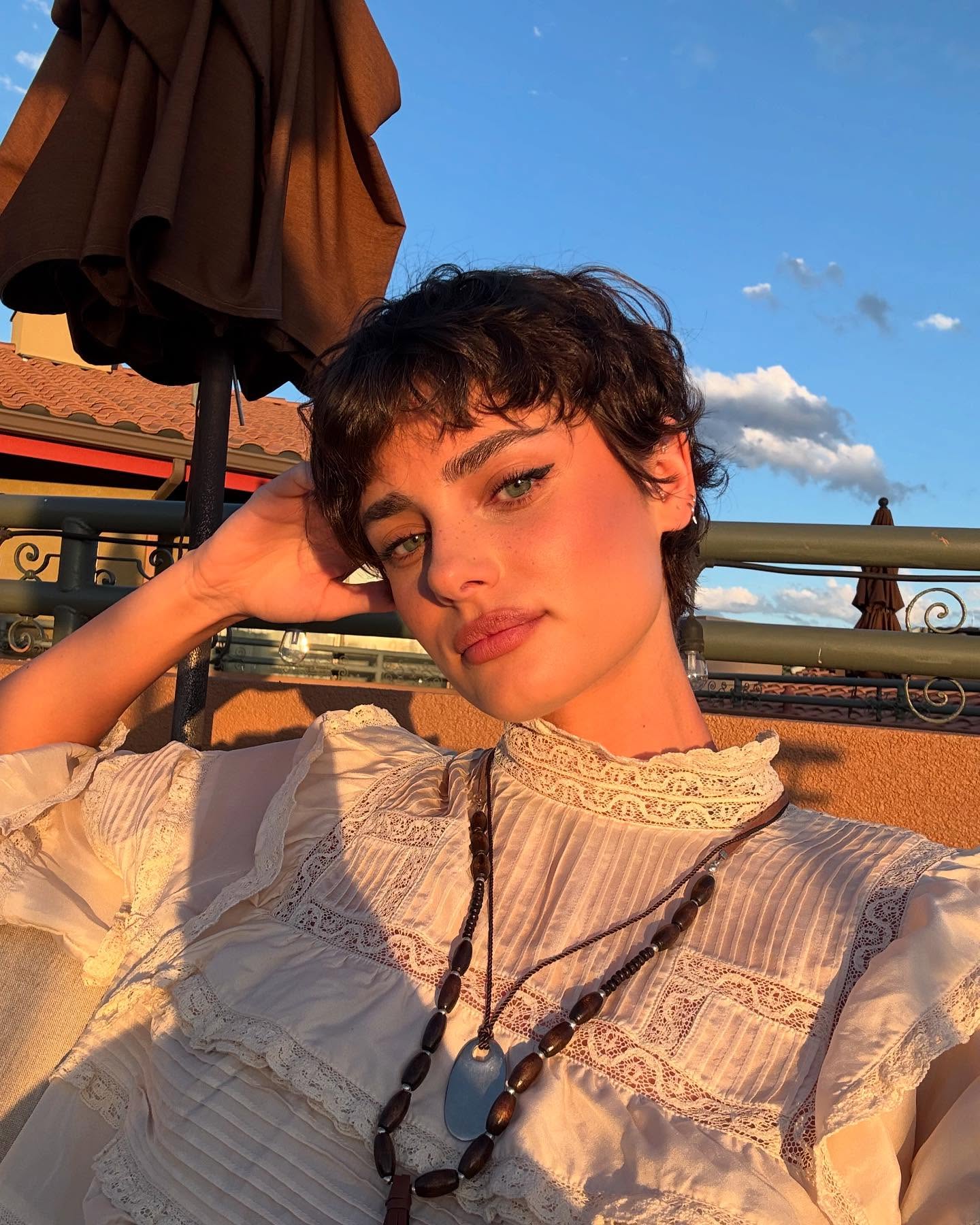 shag haircut with bangs