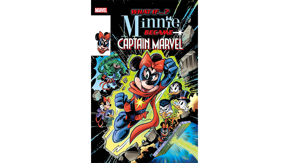 Disney x Marvel comic cover