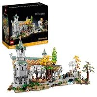 LEGO Lord of the Rings: Rivendell - Collectible Lotr Display Set for Adults With 15 Unique Minifigures Incl. Gandalf, Legolas, Aragorn & Frodo - 10316 LEGO Lord of the Rings: Rivendell - Collectible Lotr Display Set for Adults With 15 Unique Minifigures Incl. Gandalf, Legolas, Aragorn & Frodo - 10316