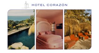 a collage of images featuring the best dining, hotels, shopping, and beaches on Mallorca for a travel guide to the island