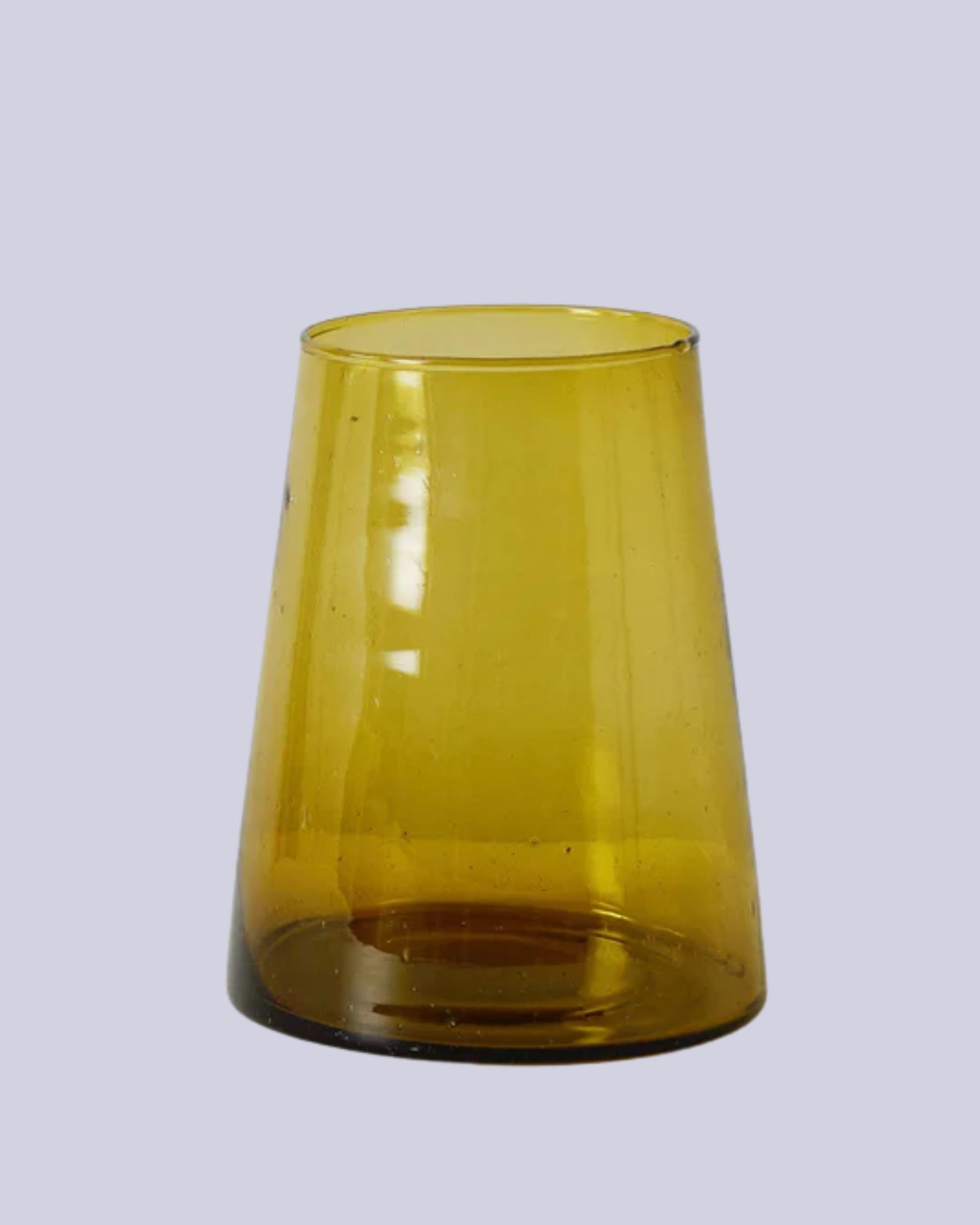TOAST, Moroccan Glass Vase | Amber