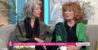 Maureen Lipman and Rula Lenska on ITV morning show, Lorraine