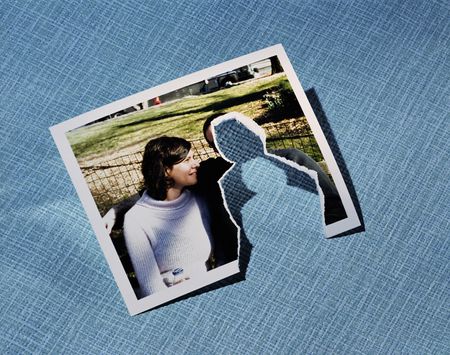 photo with one person cut out.