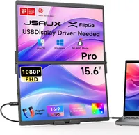 JSAUX  FlipGo Pro 15.6" Dual Portable Monitor
