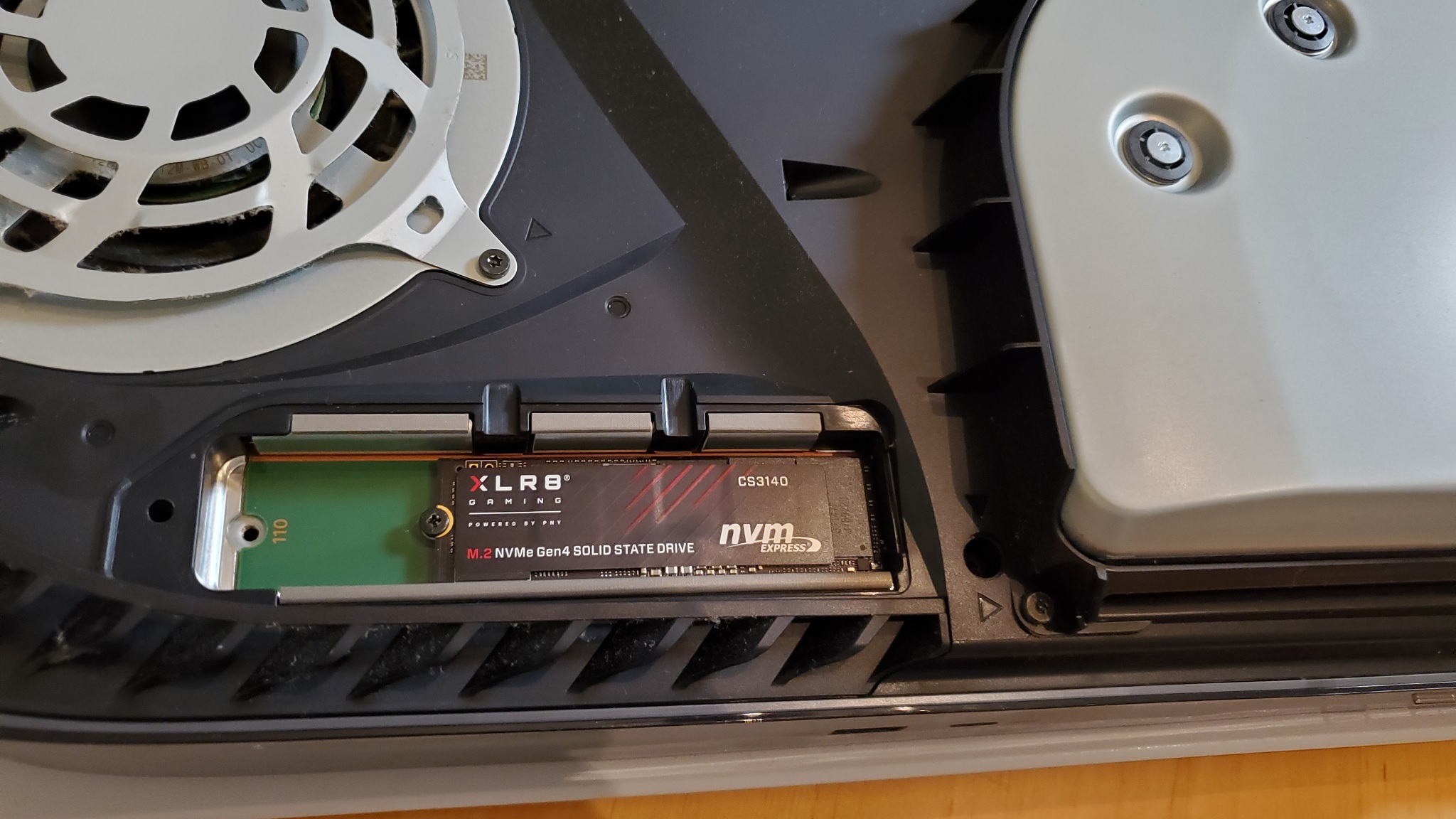 PNY XLR8 SSD in PS5