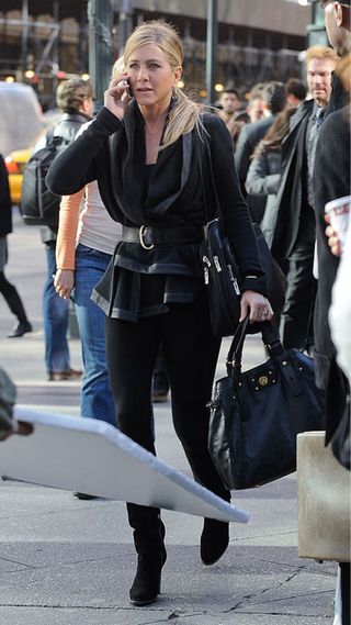 Jennifer Aniston of one of the best Marc Jacobs bags loved by celebrities