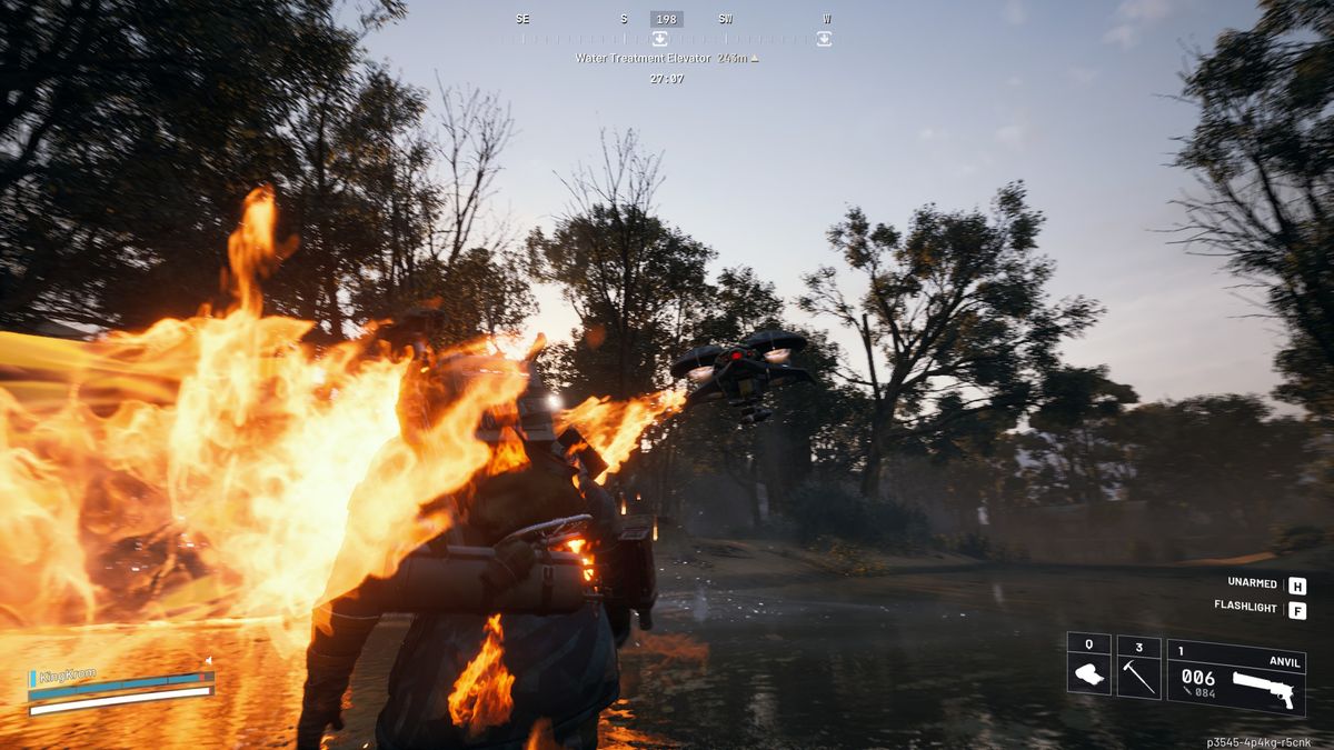 Arc Raiders Firefly Burner - Flamethrower