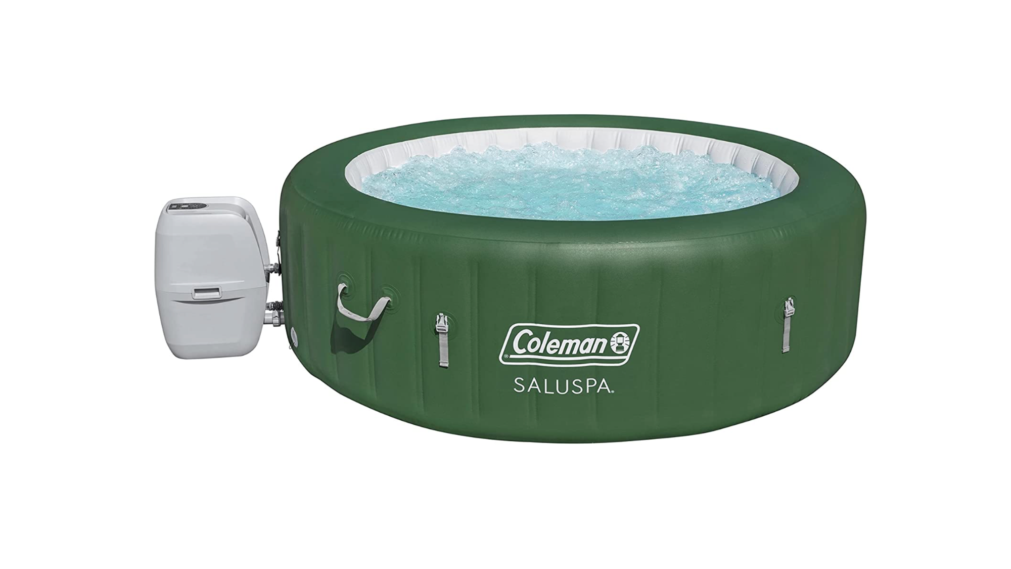 Green Coleman SaluSpa Inflatable Hot Tub Spa