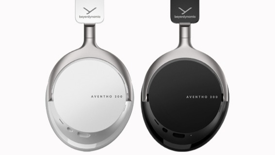 Beyerdynamic Aventho 200 wireless headphones in both black and white colours 