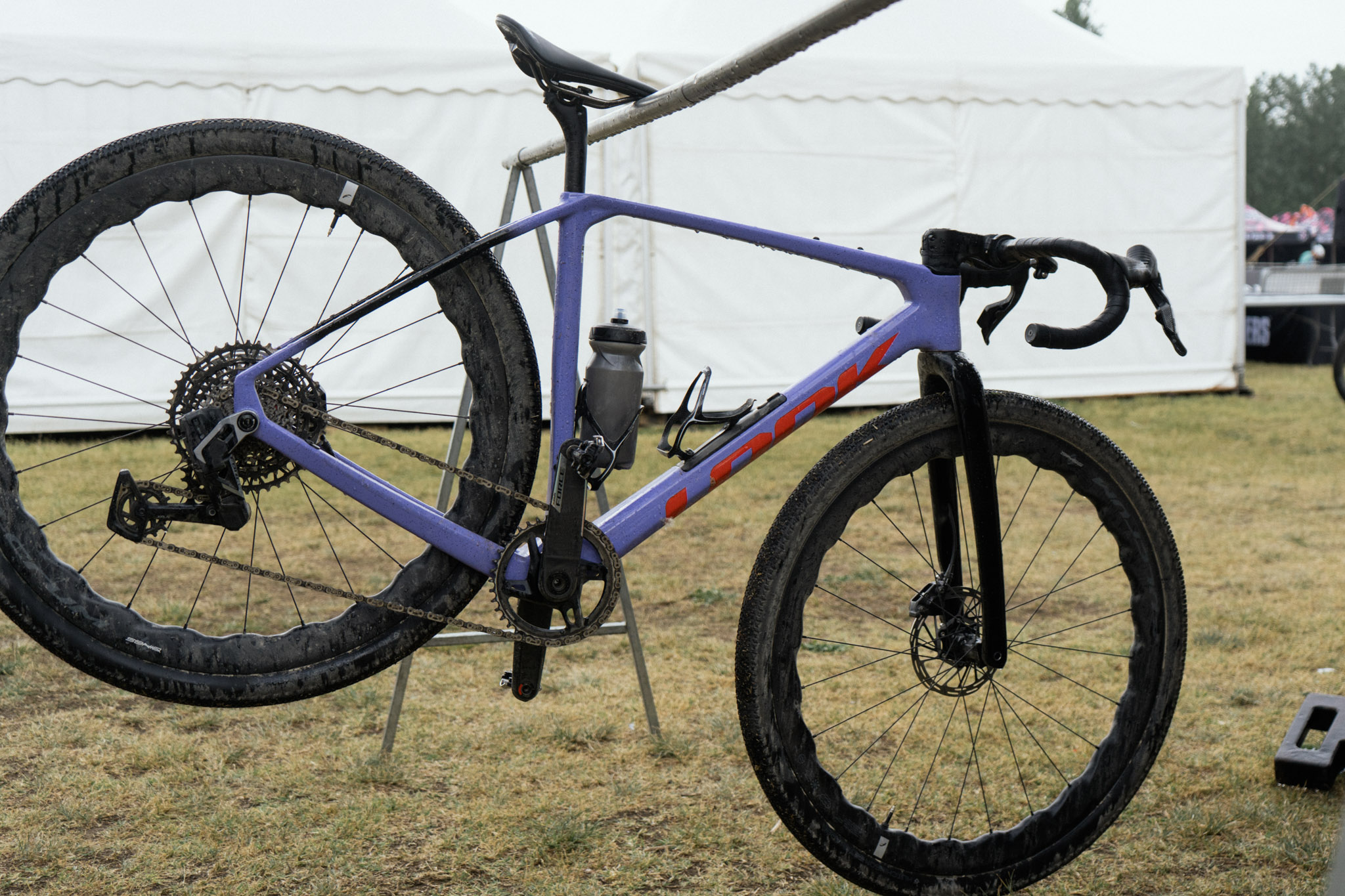 Gravel bikes at the Traka